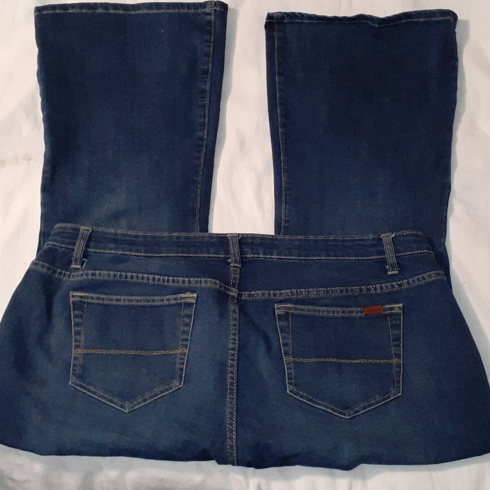 EShakti Plus Size Boot Cut Jeans Size 20 42"x 29"